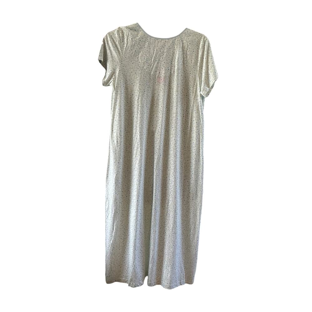 Rebecca Malone Intimates full length cap sleeve nightgown NWT size Large - Picture 4 of 9